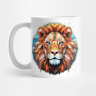 Lion Beast Animal World Wildlife Beauty Discovery Mug